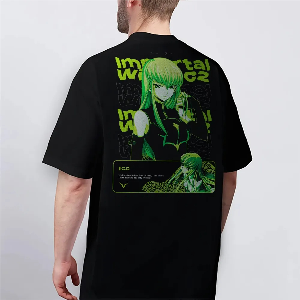 Yeni Code Geass Tişörtü C.C. K - Anime Merchandise Store In Japan incelemesi ve fiyatı