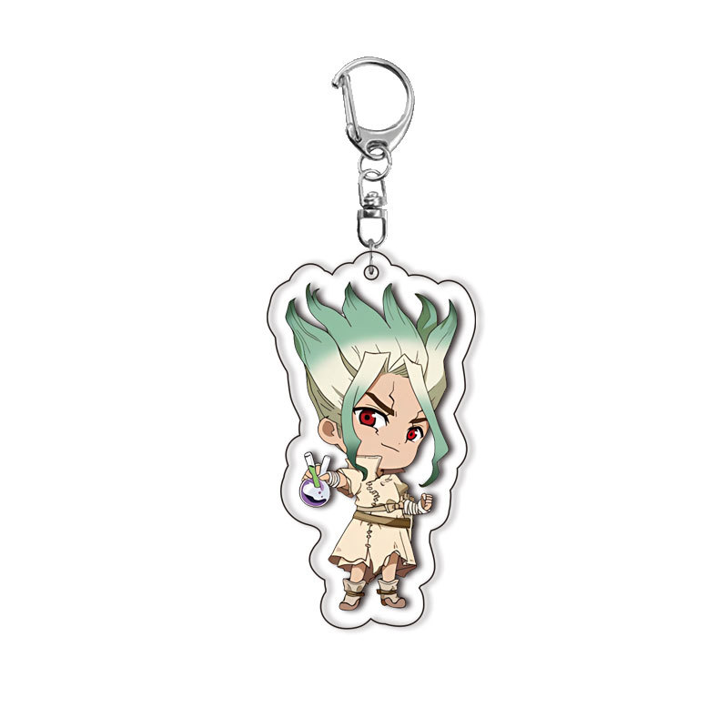 Dr Stone Senku Ishigami Kohaku - Anime Merchandise Keychain incelemesi ve fiyatı