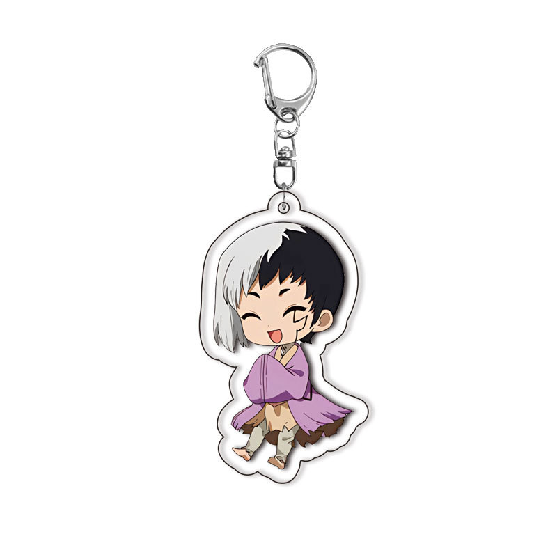 Dr Stone Senku Ishigami Kohaku - Anime Merchandise Keychain incelemesi ve fiyatı