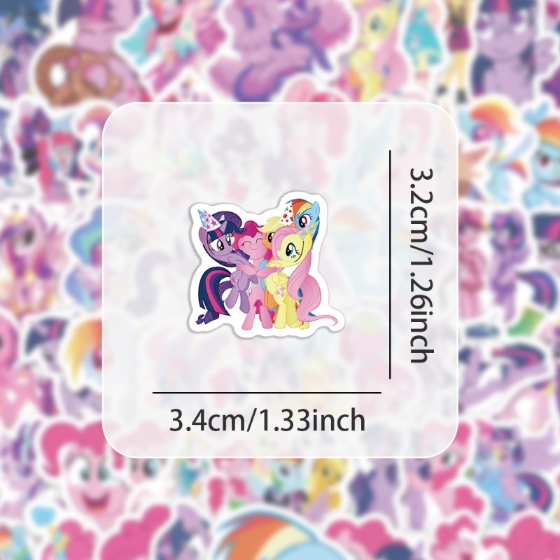 100 adet Karikatür My Little P - Anime Merchandise Usa incelemesi ve fiyatı