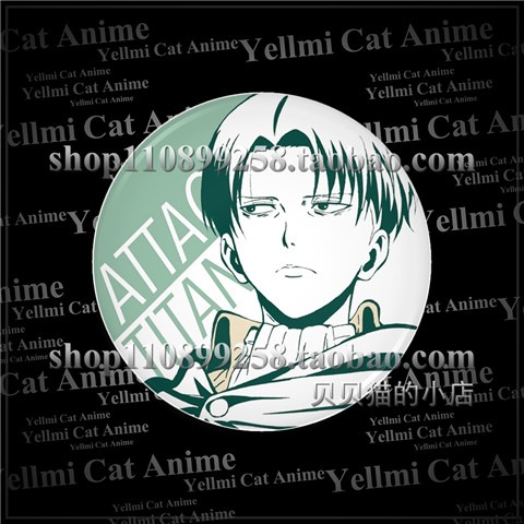 Attack on Titan Levi Ackerman  - Anime Merchandise Keychain incelemesi ve fiyatı
